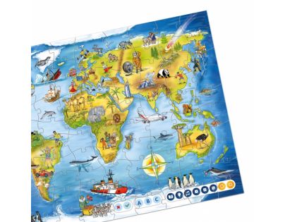 Albi Kúzelné čítanie Puzzle Svet