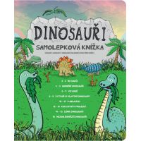 Albi Kouzelné čtení Samolepková knížka Dinosauři CZ 4