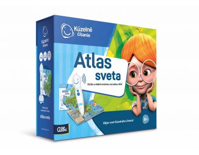 Albi Kúzelné čítanie Albi tužka a Atlas sveta SK