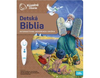 Albi Kúzelné čítanie Kniha Bíblia SK verzia