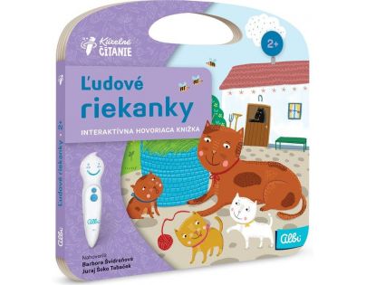 Albi Kúzelné čítanie Kniha Ľudové riekanky SK
