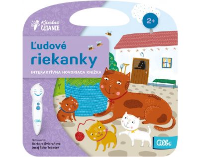 Albi Kúzelné čítanie Kniha Ľudové riekanky SK