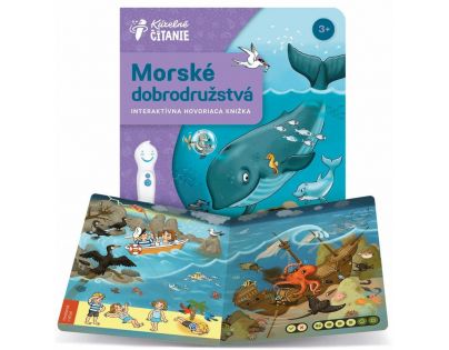 Albi Kúzelné čítanie Kniha Morské dobrodružstvá SK