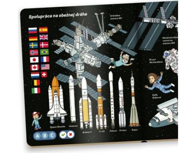 Albi Kúzelné čítanie Kniha Vesmír SK