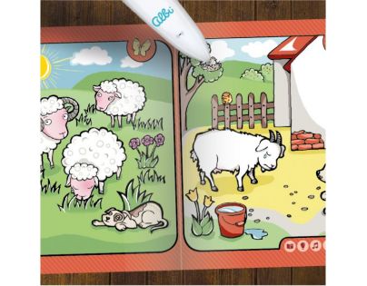 Albi Kúzelné čítanie Kniha Zvieratká na farme SK