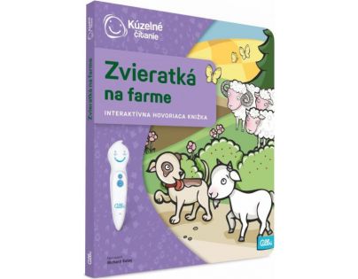 Albi Kúzelné čítanie Kniha Zvieratká na farme SK
