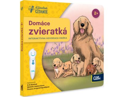 Albi Kúzelné čítanie Minikniha domáce zvieratká SK