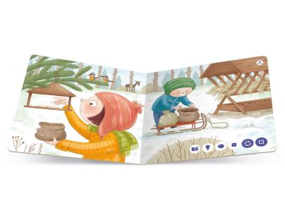 Albi Kúzelné čítanie Minikniha pre najmenších Zima SK