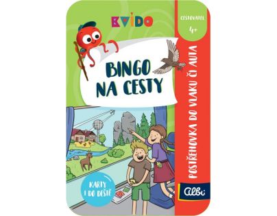 Albi Kvído Bingo na cesty Postrehovka do vlaku