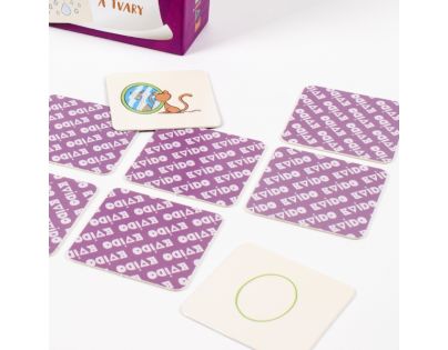 Albi Chytré pexeso: Farby a tvary