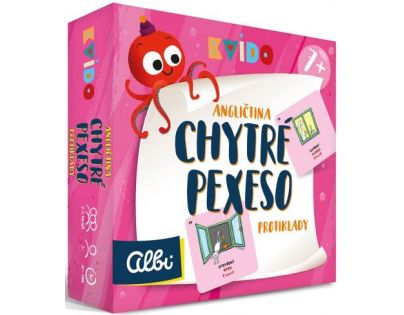 Albi Kvído Chytré pexeso Protiklady Angličtina