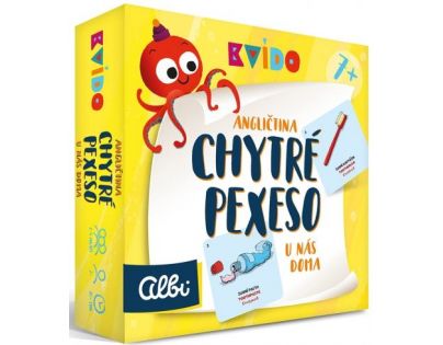Albi Benjamín Chytré pexeso U nás doma Angličtina