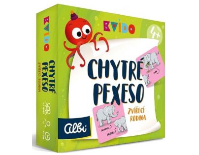 Albi Chytré pexeso: Zvieracia rodina