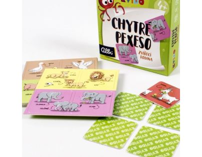 Albi Chytré pexeso: Zvieracia rodina