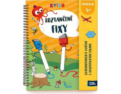 Albi Kvído Roztancované fixy CZ veria 4+ Předškolák