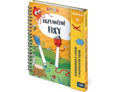 Albi Kvído Roztancované fixy CZ veria 4+ Předškolák