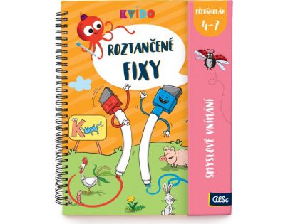 Albi Kvído Roztancované fixy Smyslové vnímání CZ veria