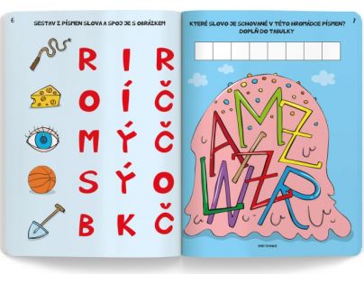 Albi Kvído Sešit plný aktivit 6+