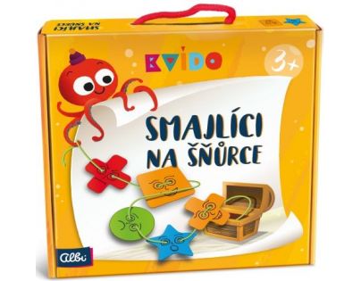 Albi Kvído Smajlíky na šnúrke CZ