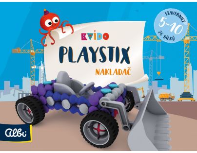 Albi Benjamín Stavebnica Playstix mini nakladač
