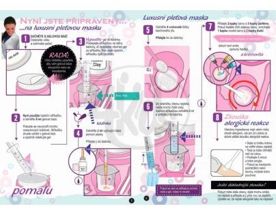 Albi 84660 Pleťová maska - laboratoř