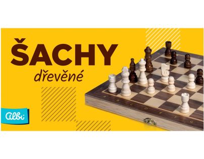 Albi Šach drevený