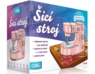 Albi Šijací stroj ružový