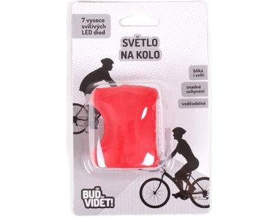 Albi Světlo na kolo - Červená