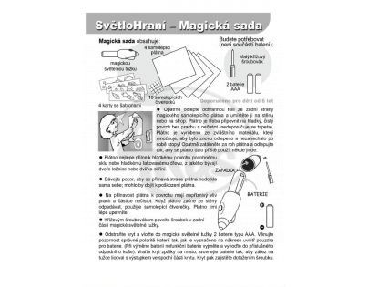 Světlohraní Magická sada Albi