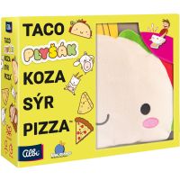 Albi Taco, plyšák, koza, syr, pizza
