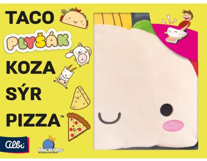 Albi Taco, plyšák, koza, syr, pizza