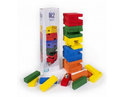 Albi Veža veľká farebná s kockou 32 cm