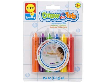 Alex Pastelky do vany 6ks