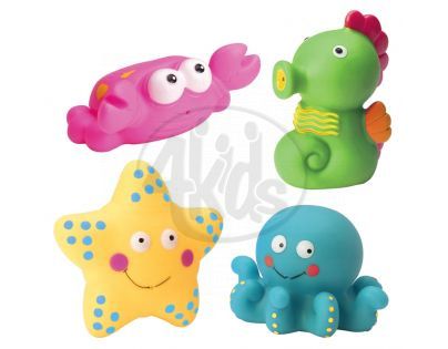 Alex Stříkací figurky do vany Oceán 4ks