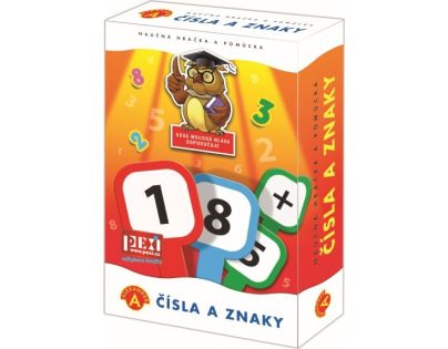 Alexander Cedulky Čísla a znaky  CZ a SK verzia