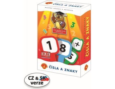 Alexander Cedulky Čísla a znaky  CZ a SK verzia
