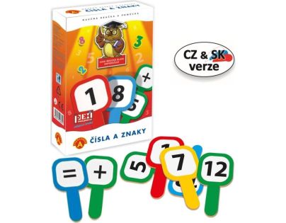Alexander Cedulky Čísla a znaky  CZ a SK verzia