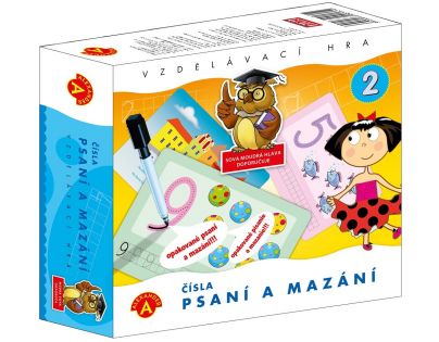 Alexander Čísla Písanie a mazanie 2