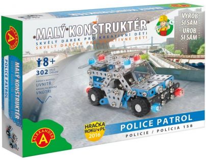 Alexander Malý konstruktér Polícia 302 dielikov
