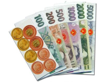 Alexander Peniaze české koruny - Poškozený obal