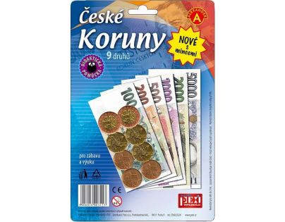 Alexander Peniaze české koruny