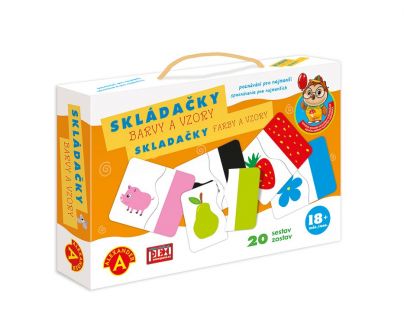 Alexander Poznávanie pre najmenších - Skladačky - Farby a vzory