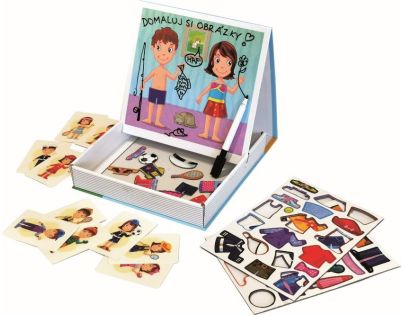 Alexander Písanie s magnetmi Obliekanie  CZ a SK verzia