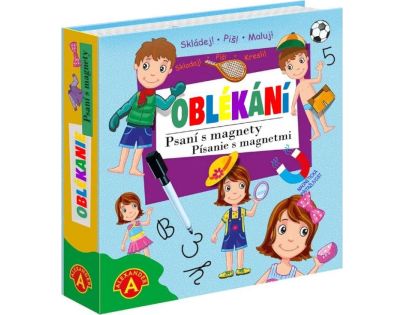 Alexander Písanie s magnetmi Obliekanie  CZ a SK verzia