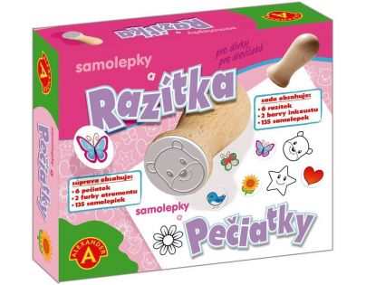 Razítka a samolepky pro dívky