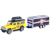 Alltoys Auto s prívesom žluté