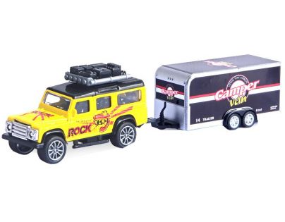 Alltoys Auto s prívesom žluté