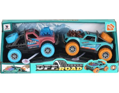 Alltoys Sada autíčok Zelené a růžové