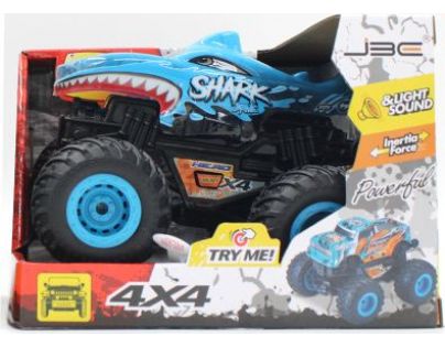 Alltoys Auto Shark kolesá 4 x 4 modré