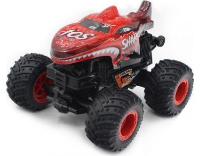 Alltoys Auto Shark kolesá 4 x 4 červené